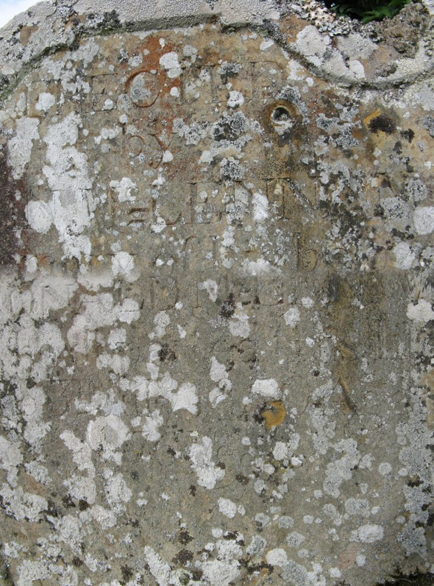 Photo of headstones/Donald & Catherine McLennan d 1850 MI Contin Churchyard